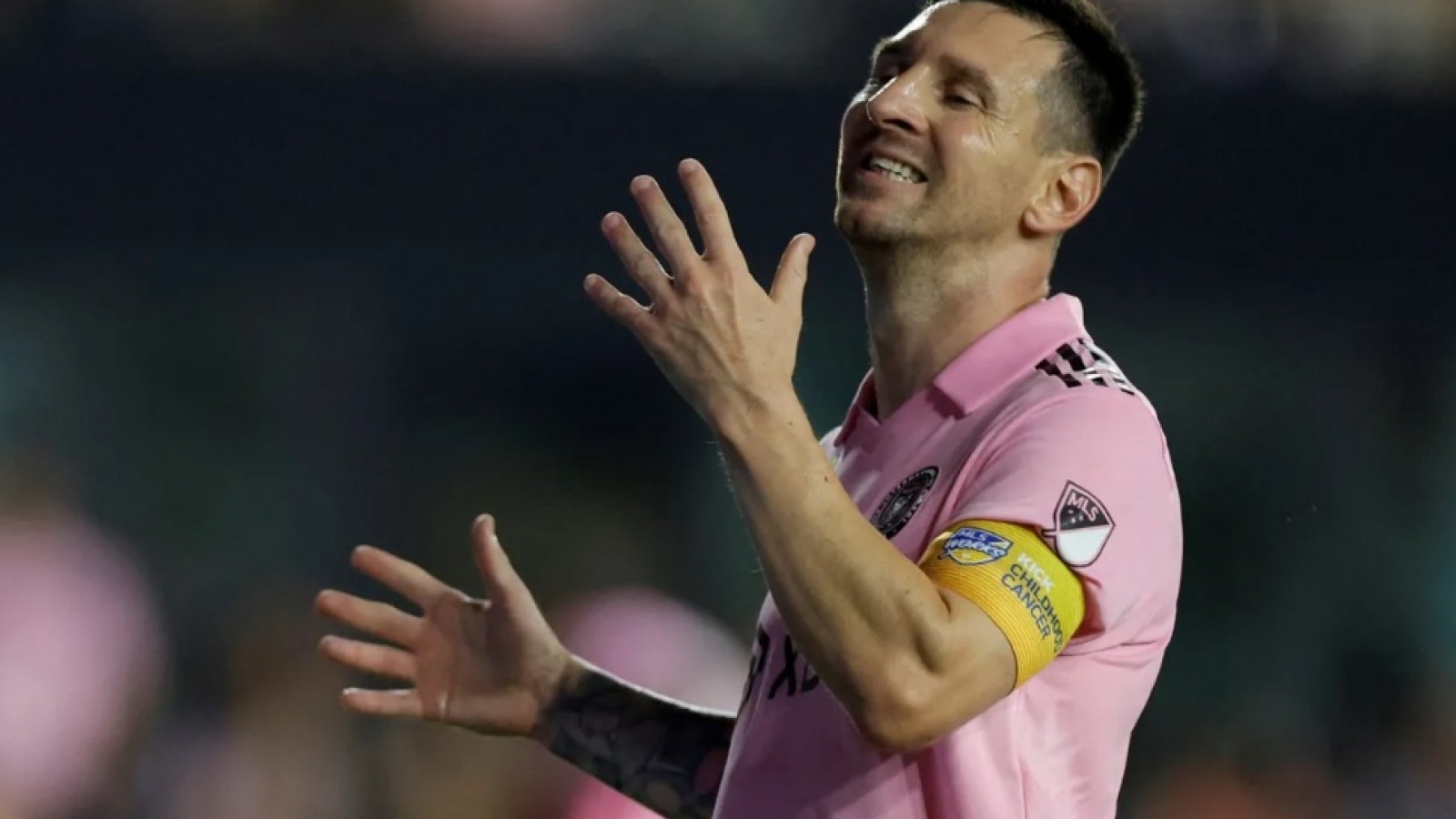 Lionel Messi se entrenó diferenciado en Inter Miami y su titularidad en la final empieza a complicarse